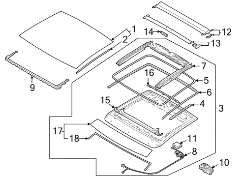 Volkswagen 2G0-898-803 Frame Assembly Mount Kit Volkswagen 2G0-898-803 Frame Assembly Mount Kit