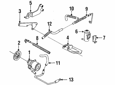 Volkswagen 535-422-889-B Suction Hose Volkswagen 535-422-889-B Suction Hose