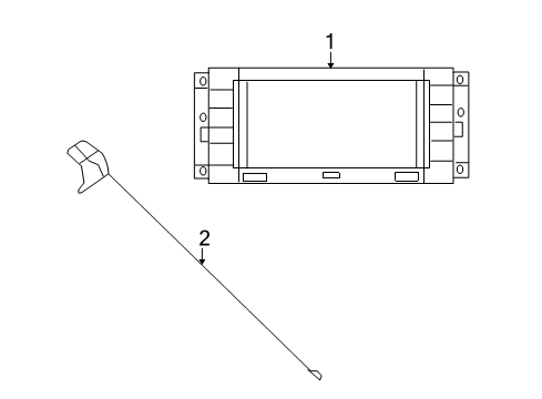 Volkswagen 7B0-035-680-J Display System Volkswagen 7B0-035-680-J Display System