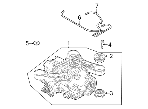 Volkswagen 08E-525-010-N Differential Volkswagen 08E-525-010-N Differential