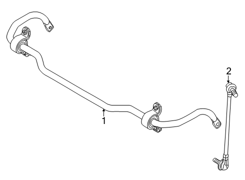 2025 Volkswagen ID. Buzz Stabilizer Bar & Components