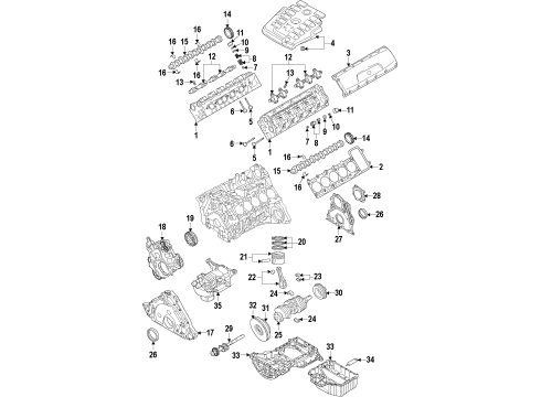 2008 Volkswagen Touareg Camshaft & Timing Diagram