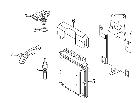 2015 Volkswagen Touareg Ignition System Diagram