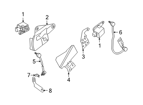2003 Volkswagen Beetle Electrical Components