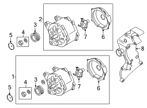 2012 Volkswagen Passat Alternator