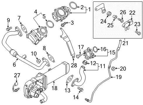 2012 Volkswagen Jetta Diesel Aftertreatment System Diagram