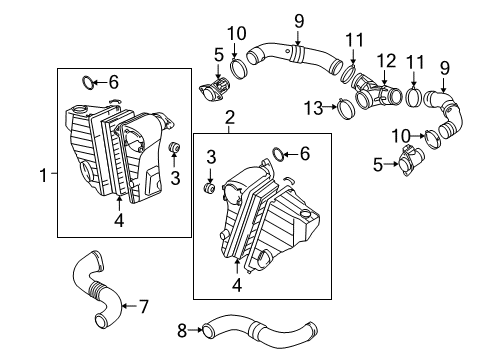 2004 Volkswagen Touareg Filters Diagram