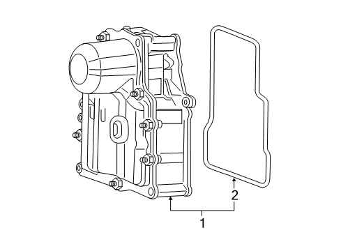 2014 Volkswagen Jetta Transaxle Parts Diagram