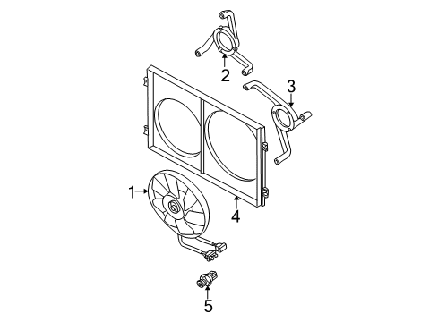 2001 Volkswagen Beetle Cooling Fan Diagram 3