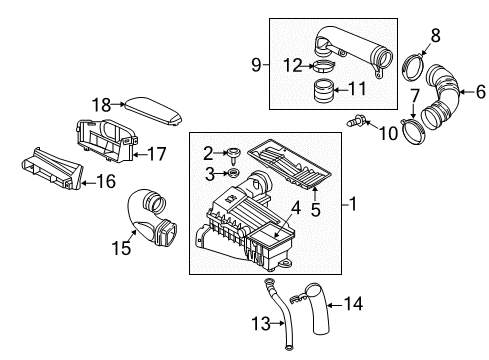 2013 Volkswagen Beetle Air Intake Diagram