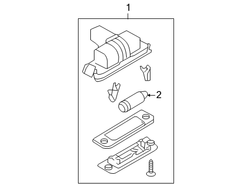 2007 Volkswagen Jetta Bulbs Diagram