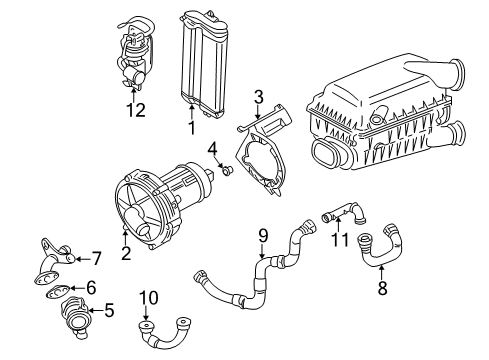 2002 Volkswagen Jetta A.I.R. System Diagram
