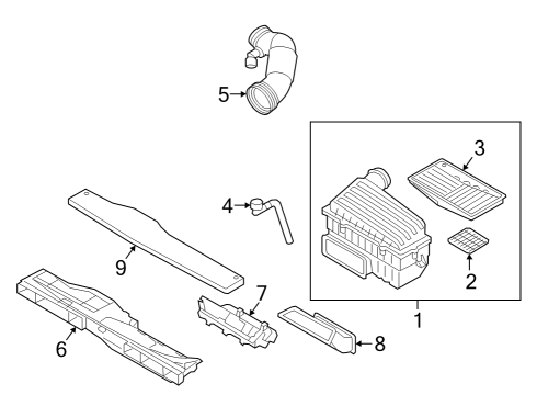 2022 Volkswagen Arteon Filters Diagram