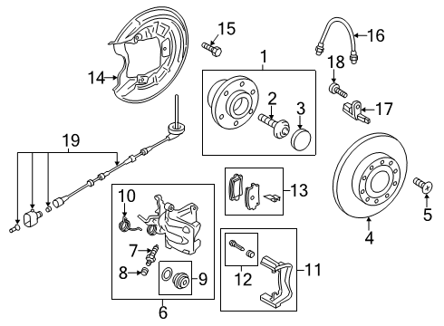 2020 Volkswagen Passat Anti-Lock Brakes Diagram