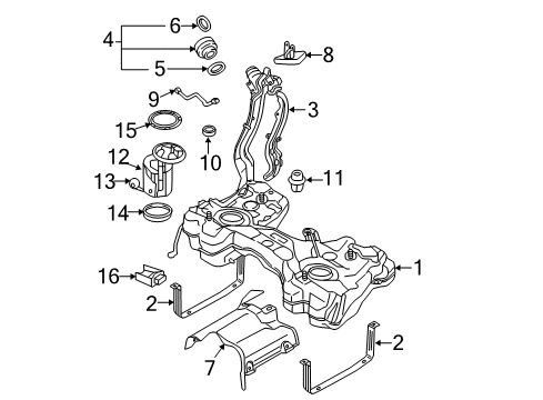 2016 Volkswagen Golf R Senders Diagram
