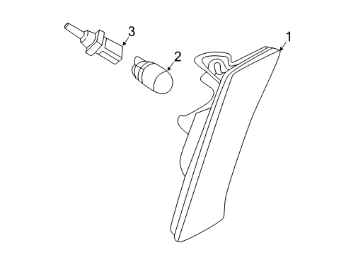 2018 Volkswagen Tiguan Bulbs Diagram