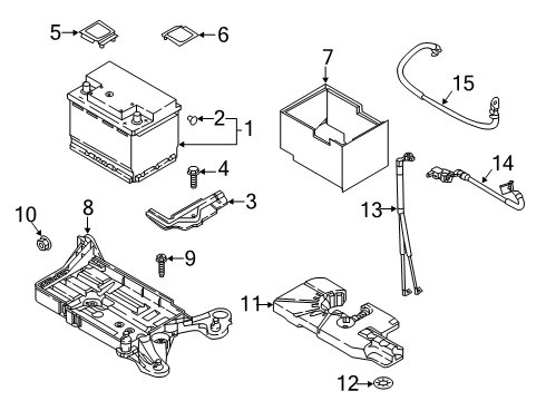 2020 Volkswagen Arteon Battery