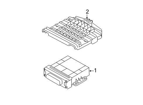 2013 Volkswagen Touareg Electrical Components