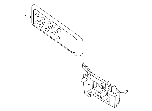 2025 Volkswagen ID. Buzz Exterior Trim - Side Panel