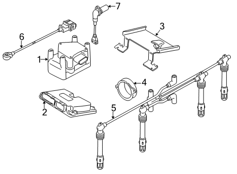 2001 Volkswagen Golf Ignition System Diagram
