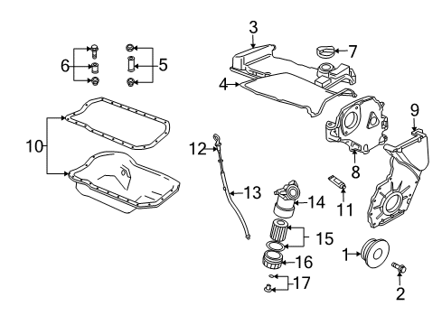 2002 Volkswagen Jetta Filters Diagram