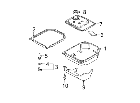 2000 Volkswagen Jetta Automatic Transmission Diagram