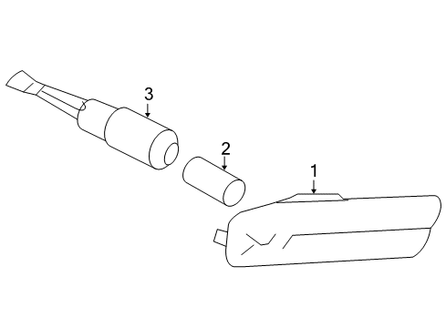 2007 Volkswagen Jetta Side Marker Lamps Diagram