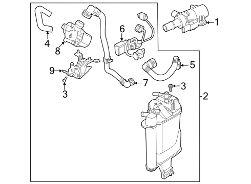 2023 Volkswagen Jetta Harness Diagram for 17A-971-727
