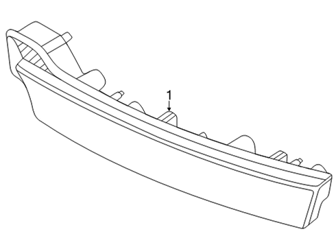 2021 Volkswagen ID.4 Lamp Bar