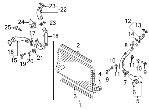 2010 Volkswagen Jetta Intercooler Diagram