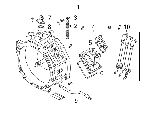 2013 Volkswagen Touareg Electrical Components Diagram 8