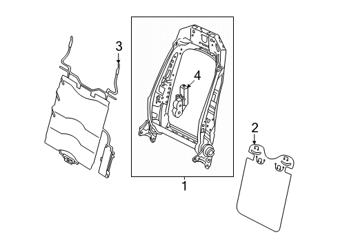 2025 Volkswagen ID. Buzz Driver Seat Components