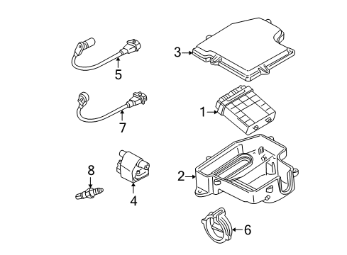 2003 Volkswagen Passat Ignition System Diagram