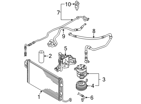 2001 Volkswagen Beetle Air Conditioner Diagram