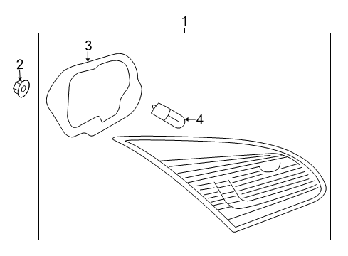 2014 Volkswagen CC Bulbs Diagram