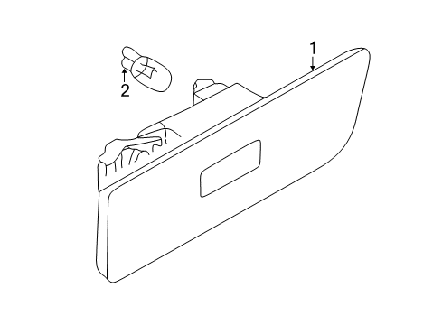 2004 Volkswagen Passat Side Marker Lamps Diagram
