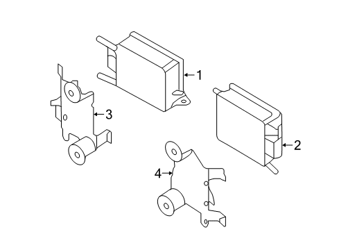 2015 Volkswagen Touareg Electrical Components Diagram 10