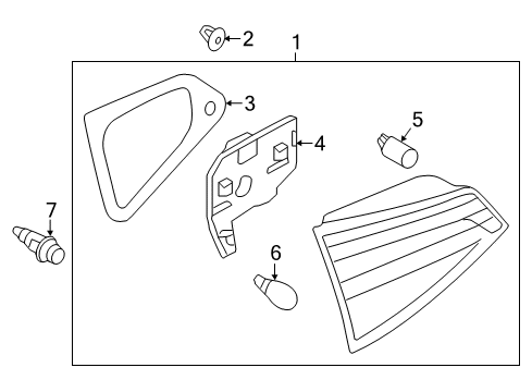 2018 Volkswagen Jetta Bulbs Diagram
