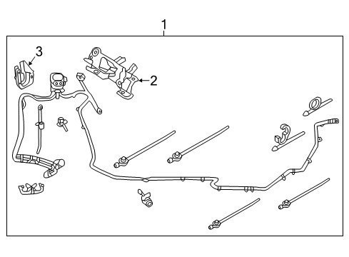 2017 Volkswagen e-Golf Electrical Components Diagram
