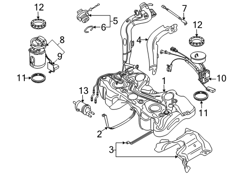 2008 Volkswagen R32 Filters Diagram