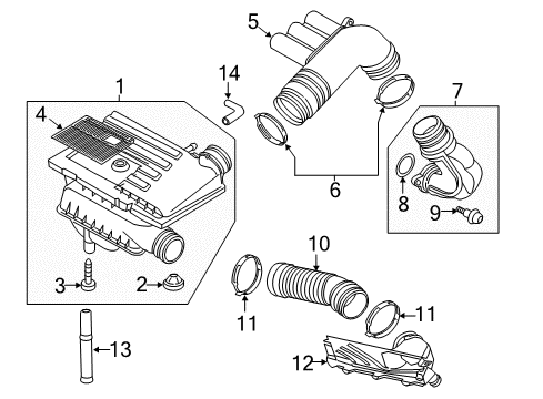 2013 Volkswagen Jetta Air Intake Diagram