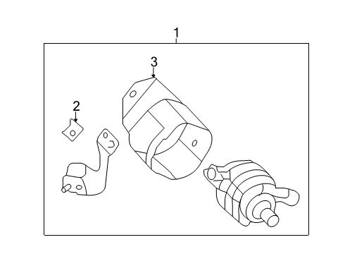 2025 Volkswagen Jetta Water Pump Diagram