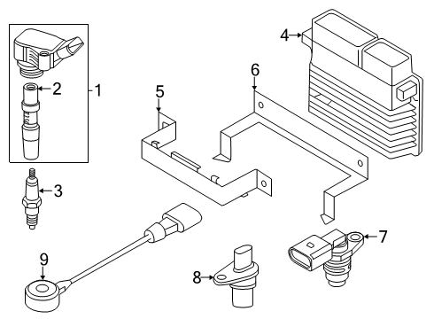 2020 Volkswagen Passat Ignition System