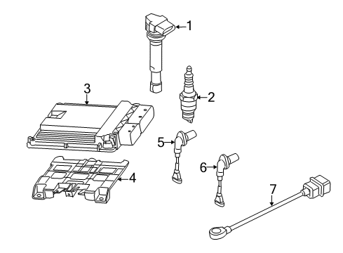 2014 Volkswagen Golf Ignition System Diagram