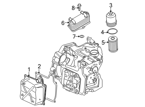 2017 Volkswagen Beetle Automatic Transmission Diagram