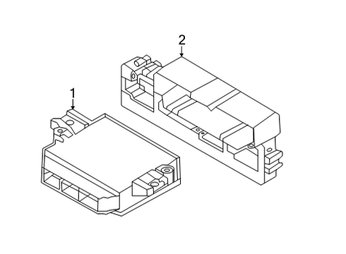2025 Volkswagen Taos Control Module Diagram