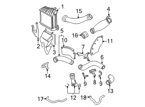 2005 Volkswagen Beetle Intercooler Diagram