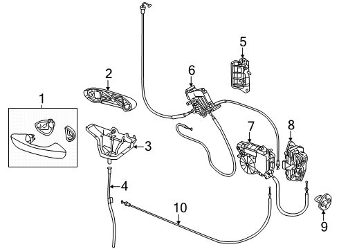 2025 Volkswagen ID. Buzz Lock & Hardware