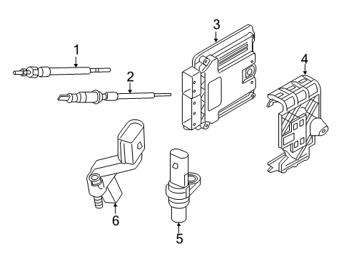 2015 Volkswagen Golf SportWagen Ignition System Diagram