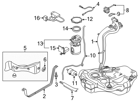 2019 Volkswagen Beetle Fuel Supply